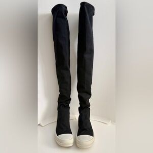 Rick Owens Drkshdw Over-the-Knee Boots